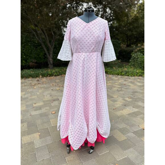 Vintage Maxi Dress Retro Costume Cosplay SouthernBelle Cottage Hamilton Retro30s - Picture 4 of 11